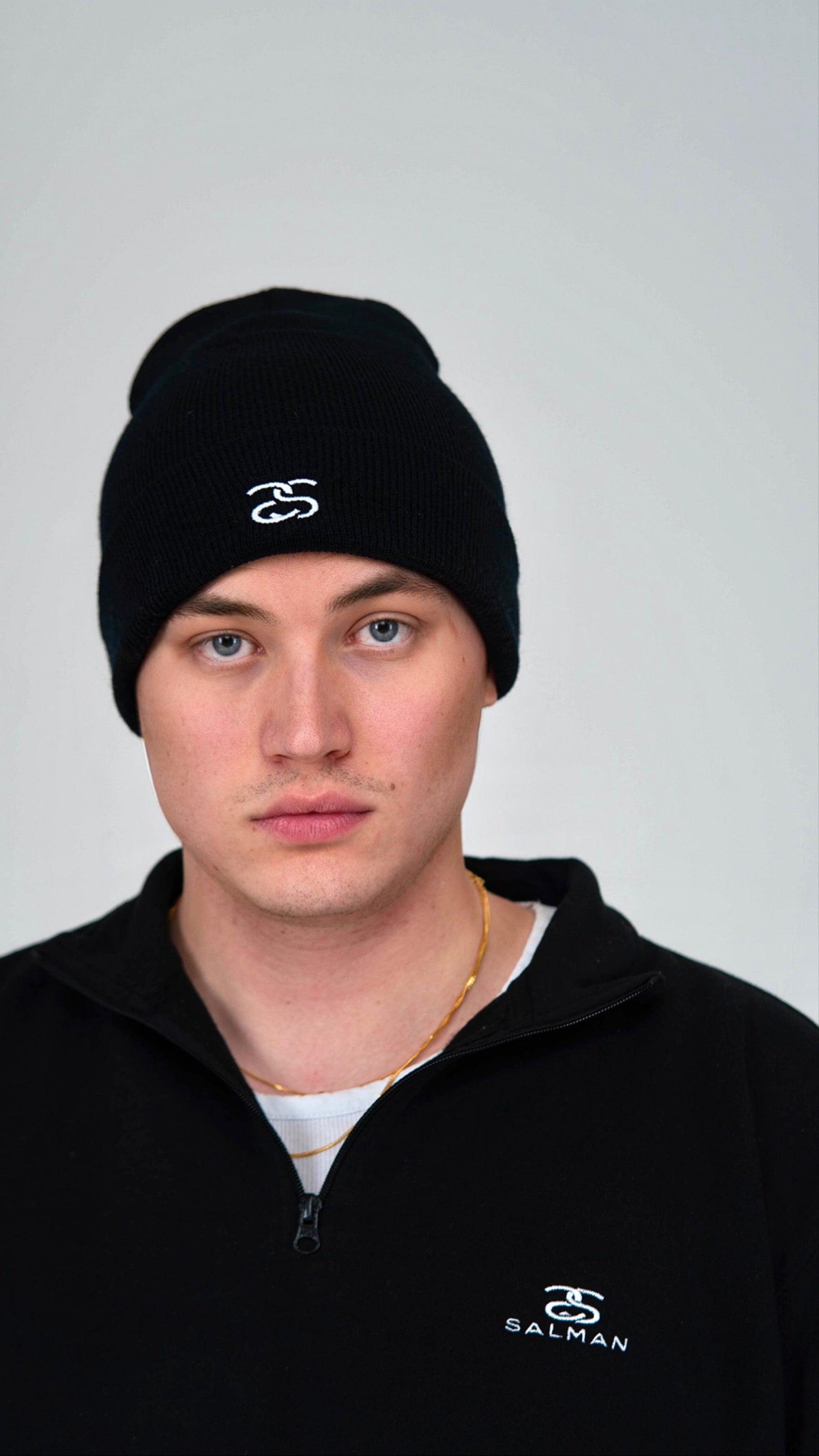 SALMAN Cuffed Beanie (Black)