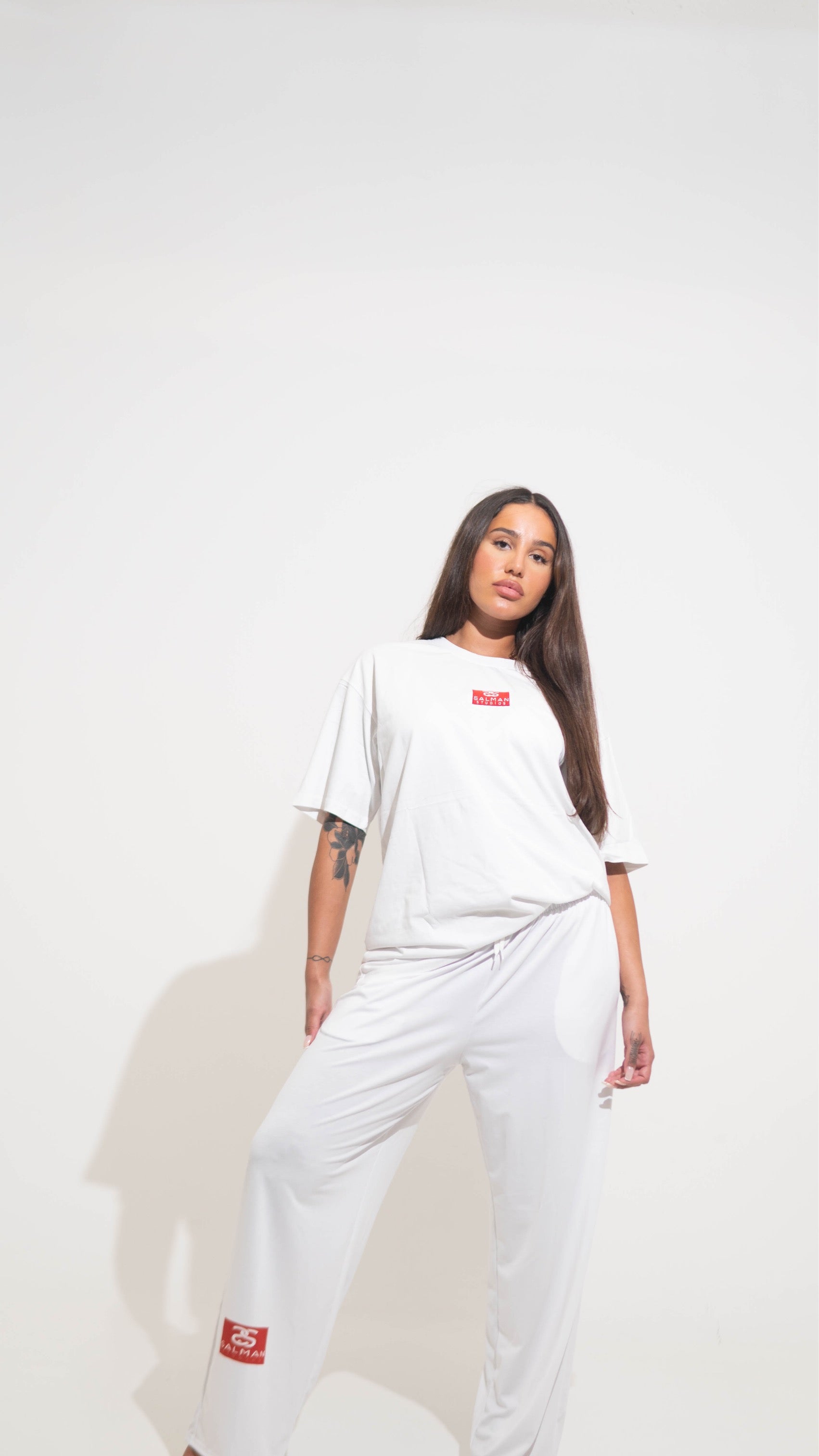 Premium Studio Street Pants (White)